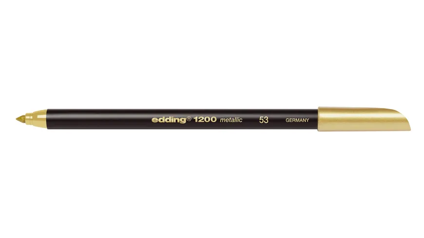 edding Fasermaler Metallic Colourpen 1200 gold