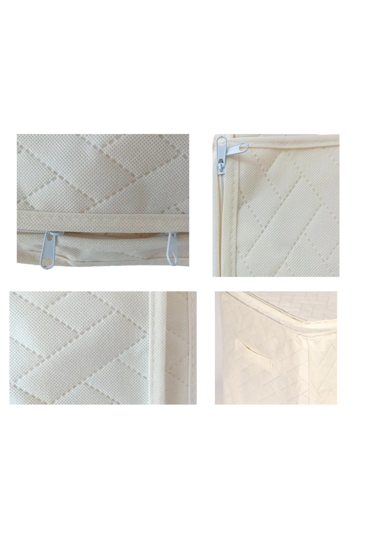 Seryat  Ser&yat - 3-teiliges Mehrzweck-Organizer-Aufbewahrungspaket mit Stahlrahmen, Maxi-Draht-Aufbewahrungspaket, 40 x 50 x 30 cm, Kazakhurcu