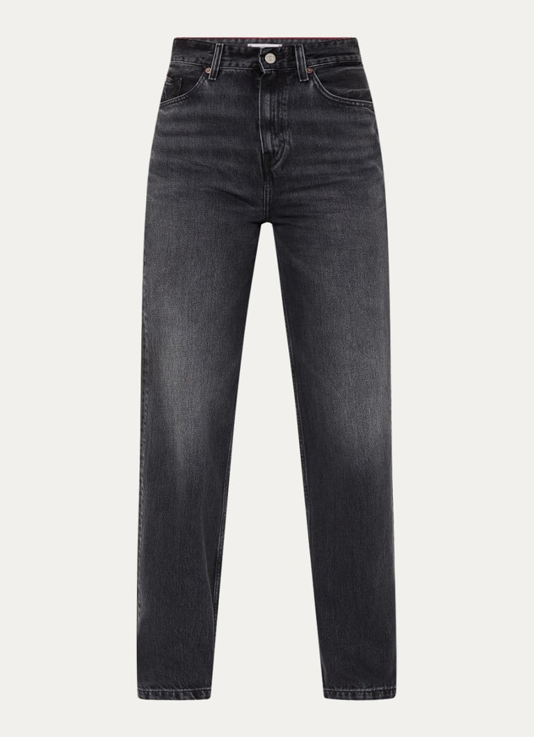 Tommy Hilfiger  High waist straight leg jeans met gekleurde wassing