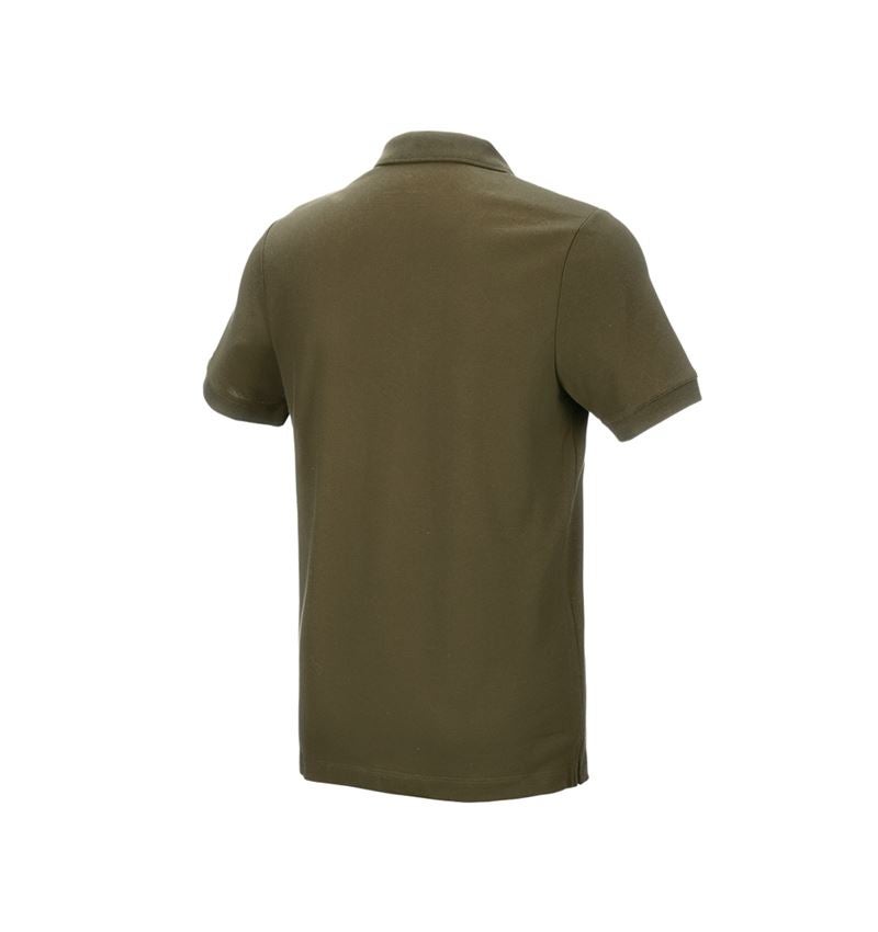 e.s. Piqué-Polo cotton stretch