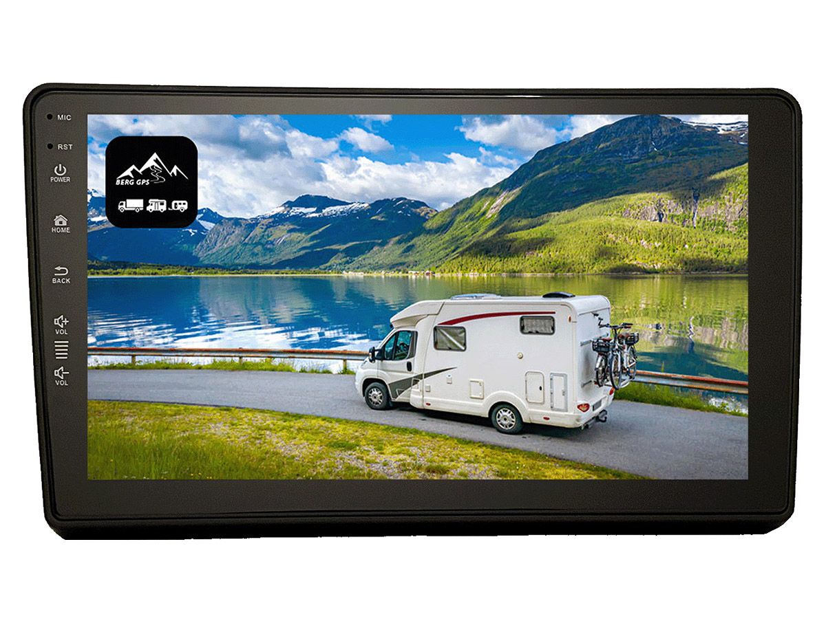 BergGPS FD-9000 - 9-Zoll Fiat Ducato -Wohnmobil-Navigatie
