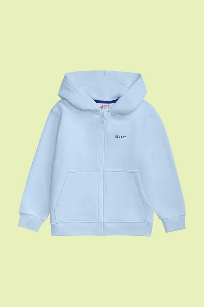 Logo-Kapuzenjacke mit Reißverschluss