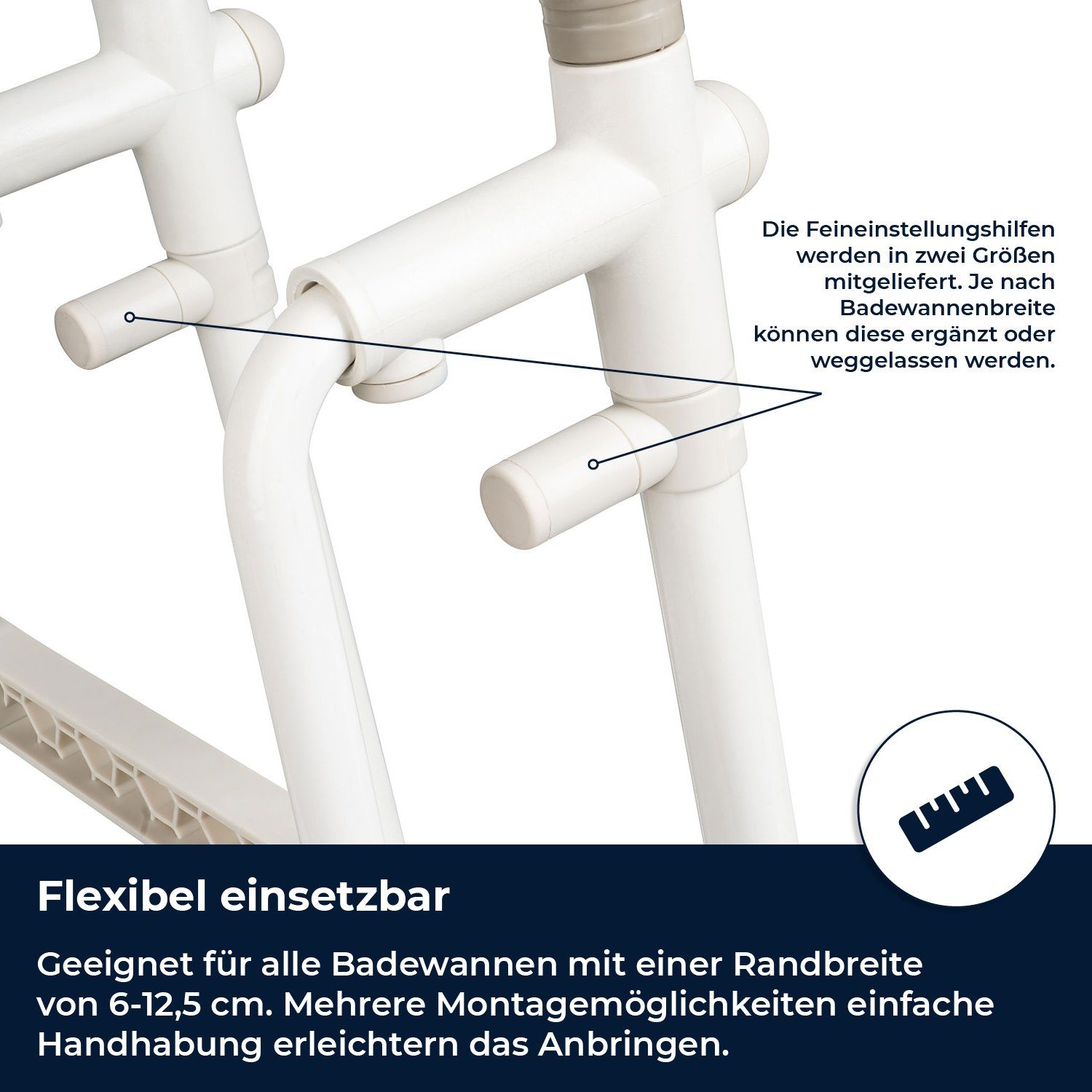 flexilife Badewannen-Einstiegshilfe Badewanneneinstiegshilfe BONARE