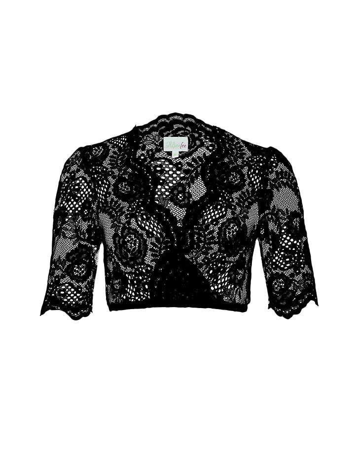 Melega Dirndlbluse ''Nalia'' in Schwarz günstig kaufen