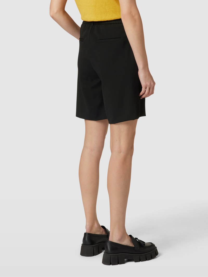 Shorts mit seitlichen Eingrifftaschen Modell 'Lisa' in schwarz