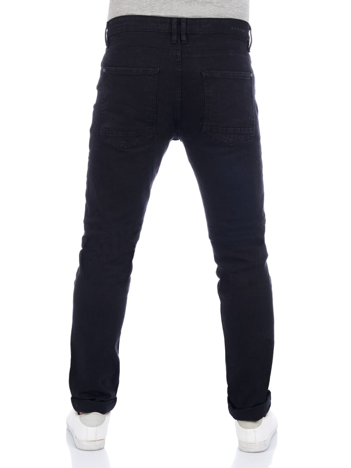 DENIMFY Jeans DFMiro regular/straight in Schwarz günstig kaufen