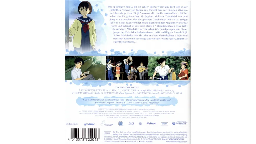 Stimme des Herzens - Whisper of the Heart - White Edition