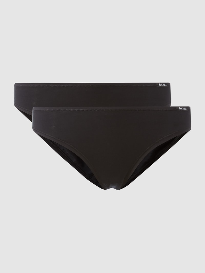 Rio Slip im 2er-Pack in schwarz