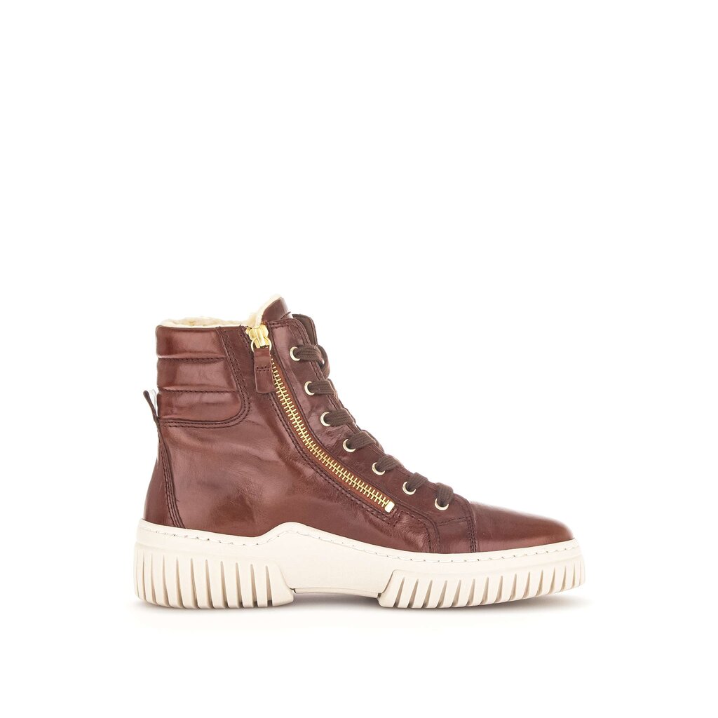 Gabor fashion Schnürstiefelette braun