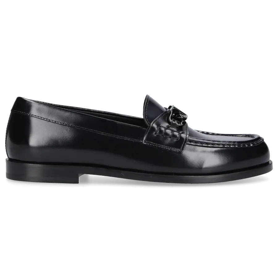 Valentino Garavani - Loafer VLOGO Kalbsleder - schwarz