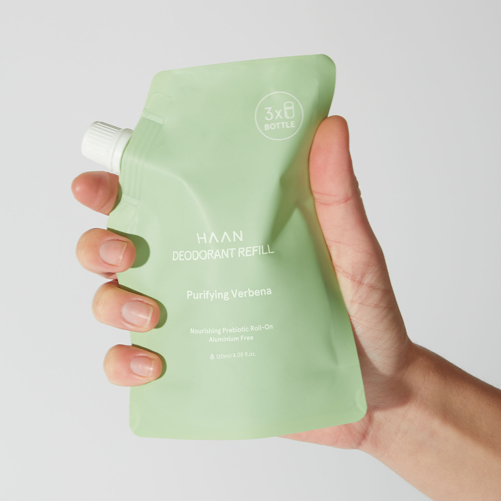 haan P120ML DEODORANT VERBENA STD Recharge de déodorant