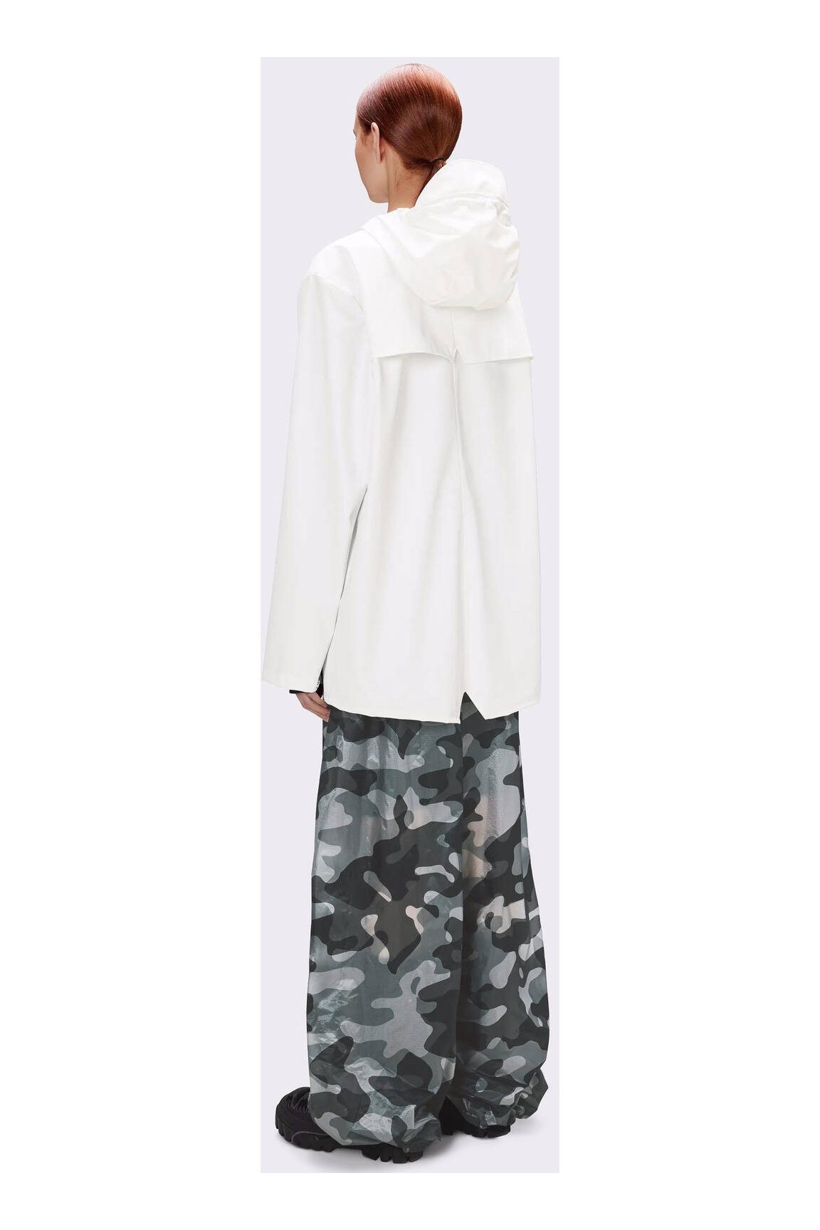Rains Impermeables Trenchs Unisexe couleur blanc