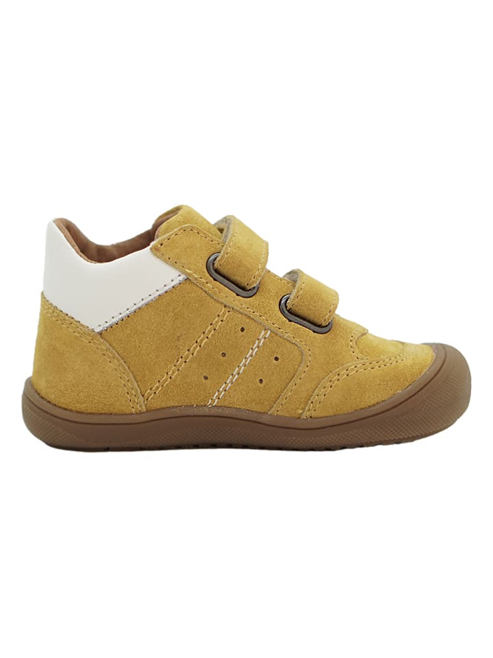 lamino Leder-Sneakers in Gelb günstig kaufen