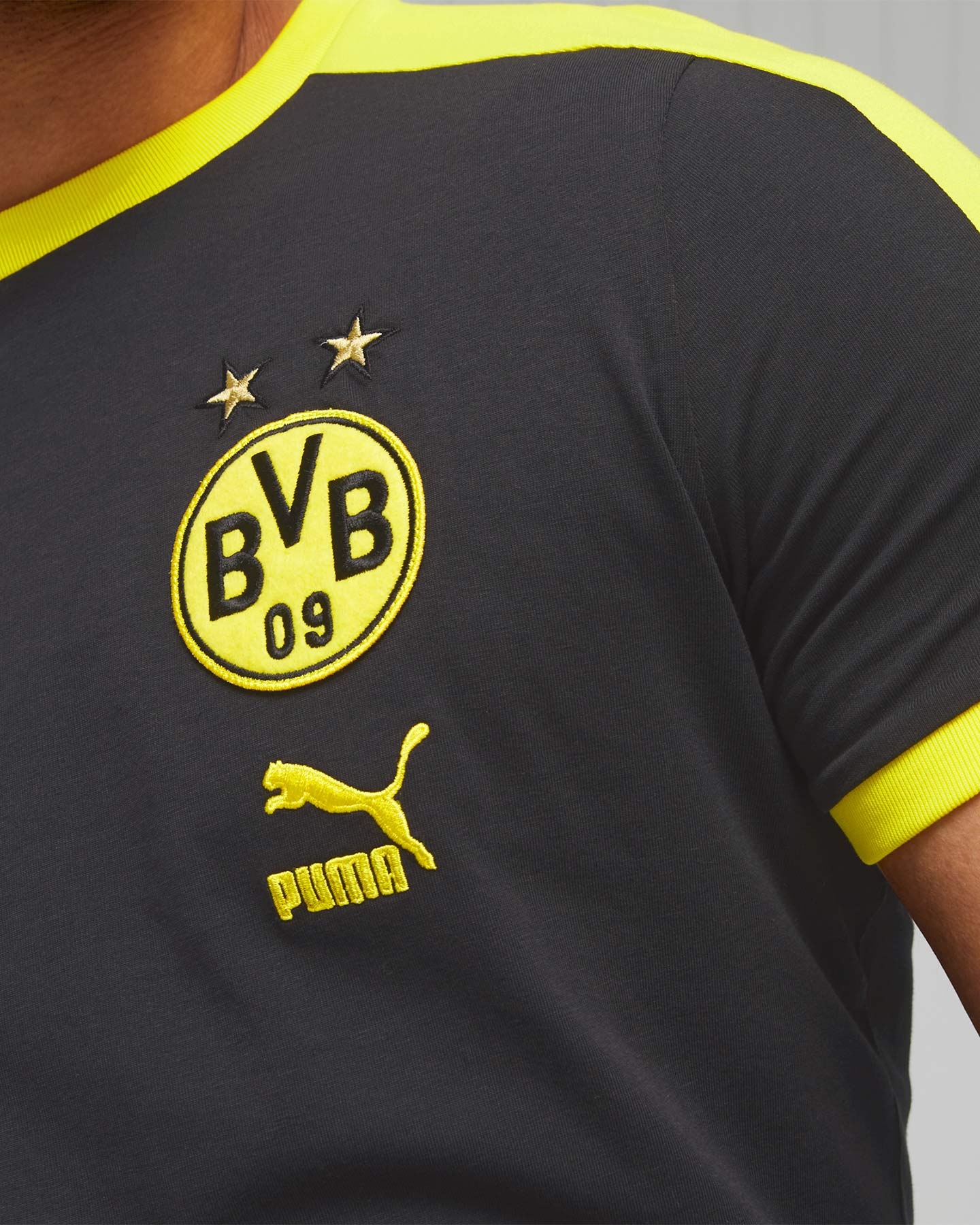 Puma Borussia Dortmund T7 M Officielt Fodboldtøj 769572-02