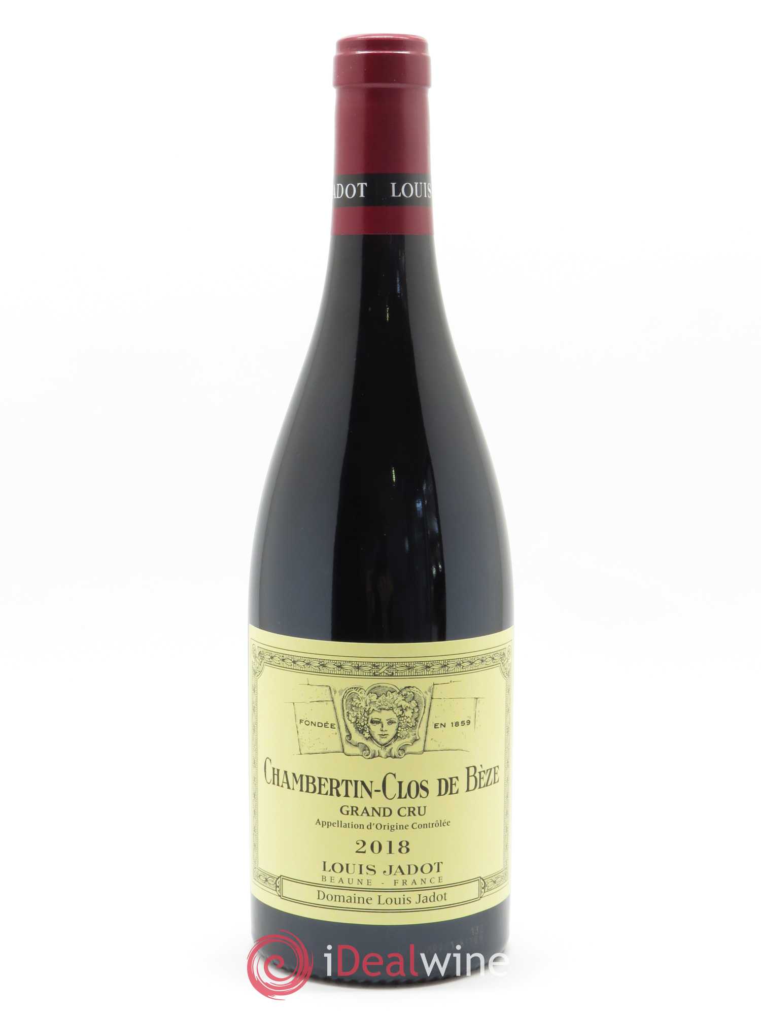 Chambertin Clos de Bèze Grand Cru Louis Jadot  2018 - Lot de 1 Bouteille