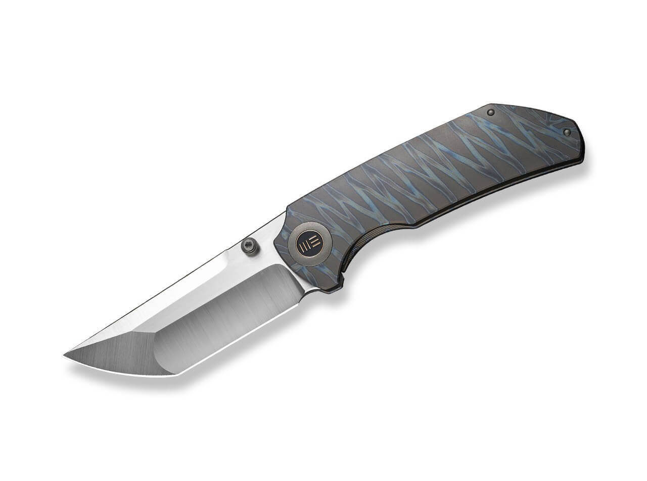 Thug XL Tiger Stripe Pattern Flamed Titanium