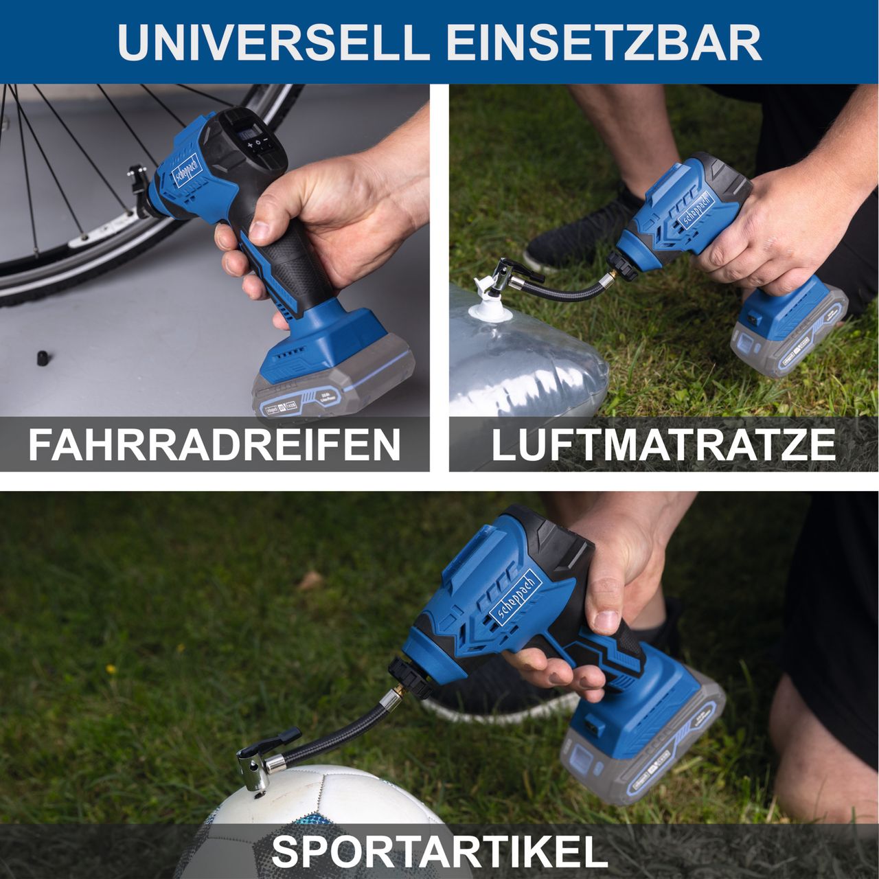Scheppach Akku-Luftpumpe C-AC20-X  scheppach