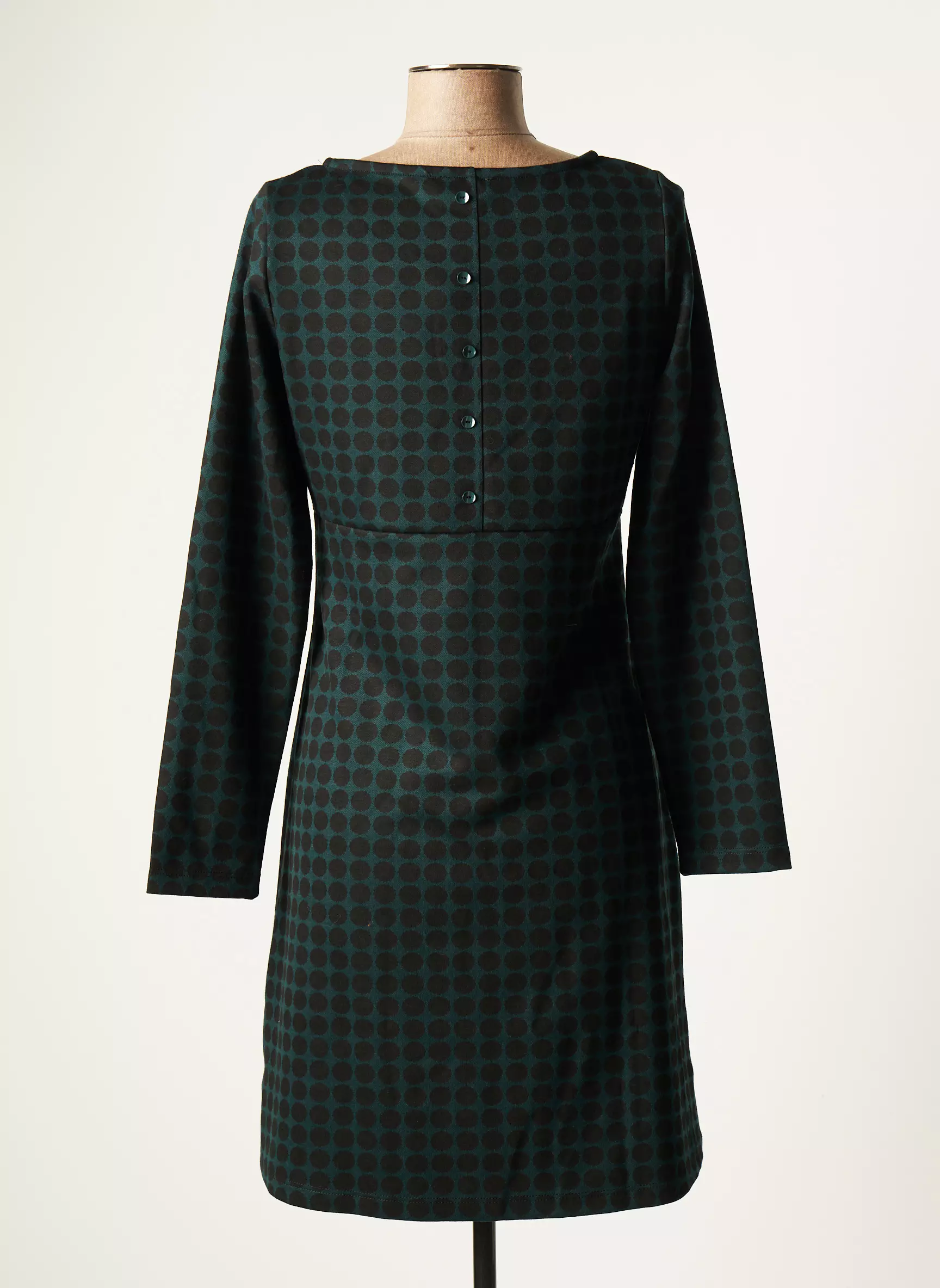 Surkana Robes Courtes Femme couleur vert