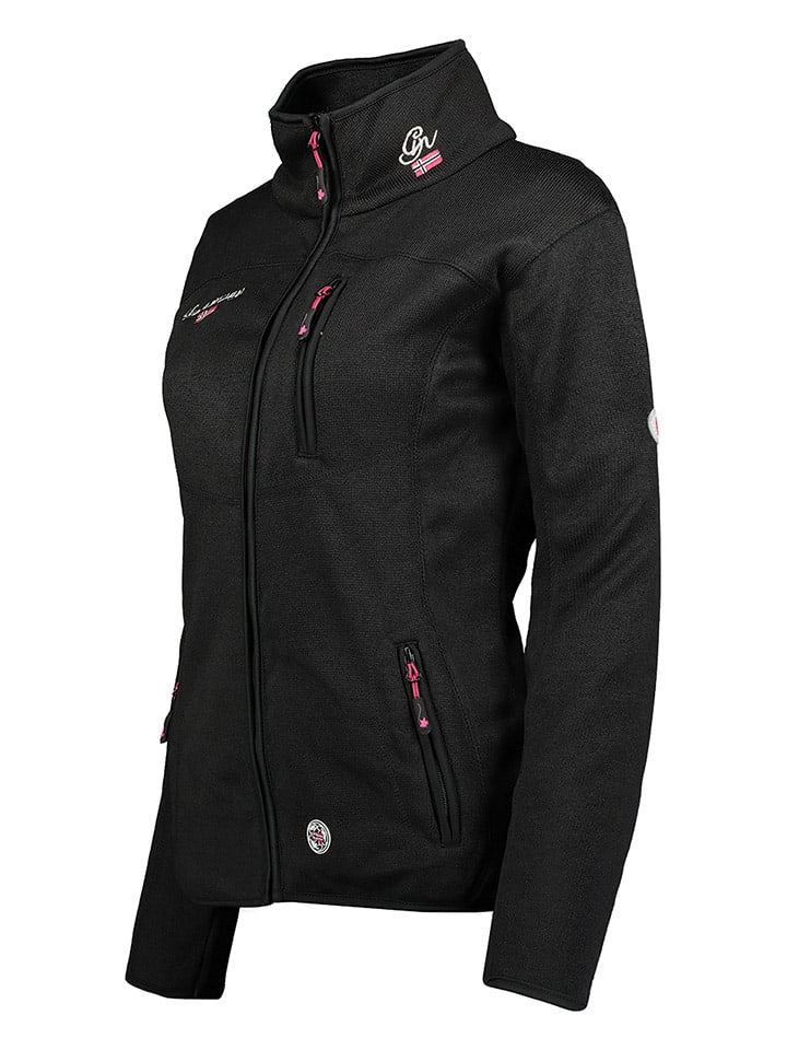 Geographical Norway Fleecejacke in Schwarz günstig kaufen