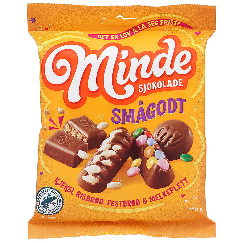 Minde Minde Smågodt 180 g, gul