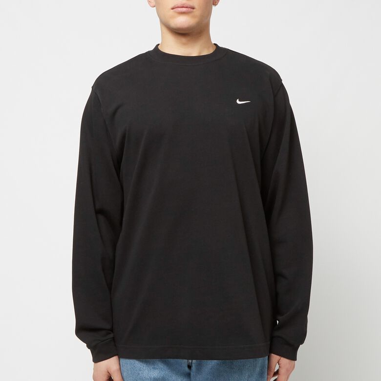 NIKE Solo Swoosh Longsleeve black/white