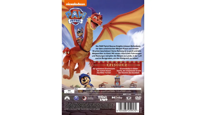 PAW Patrol: Rescue Knights
