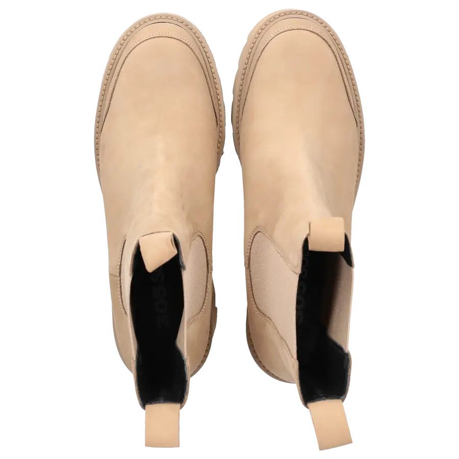 305 SOBE - Chelsea Boots GLOBE Nubukleder - beige