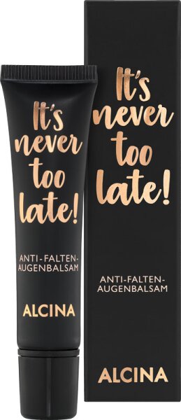 ALCINA It's never too late! Anti-Falten Augenbalsam