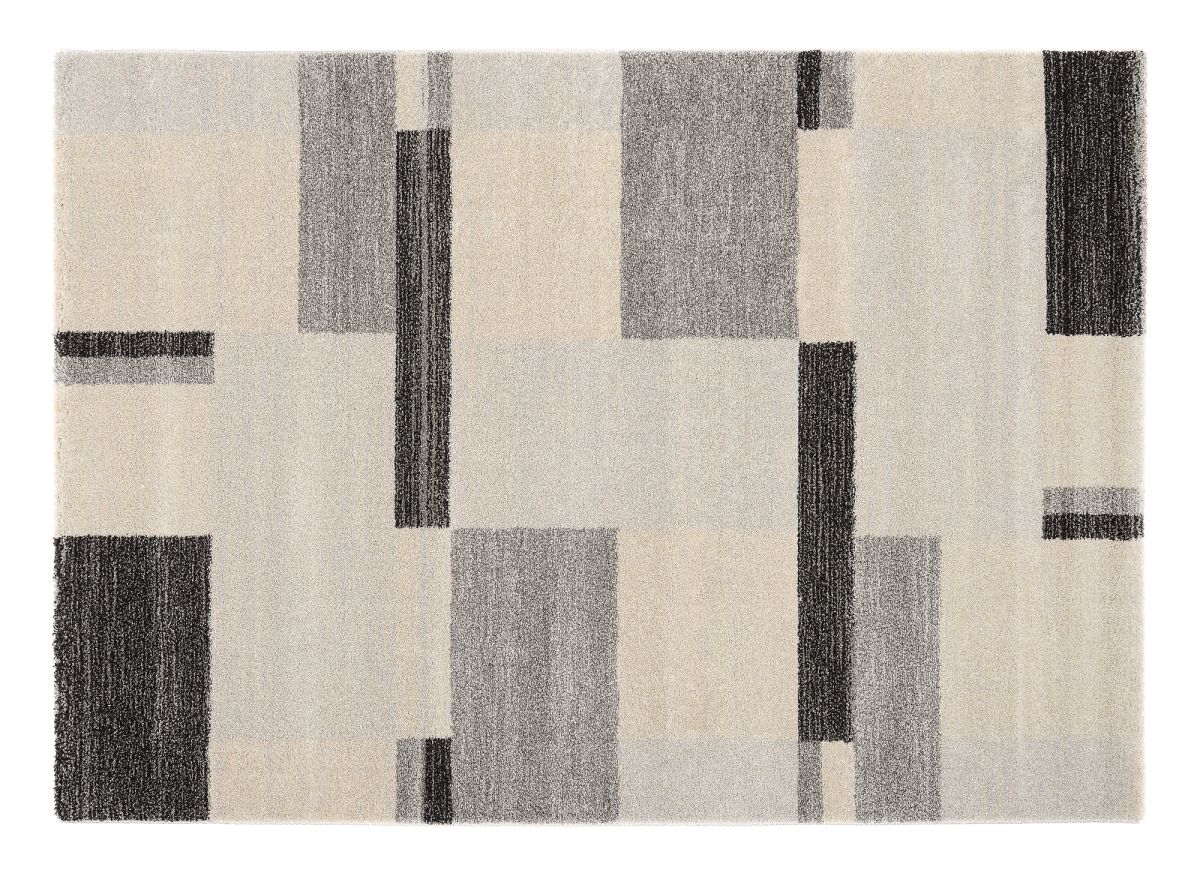 Webteppich Castle Diamant Grau-Mix 160 x 230 cm