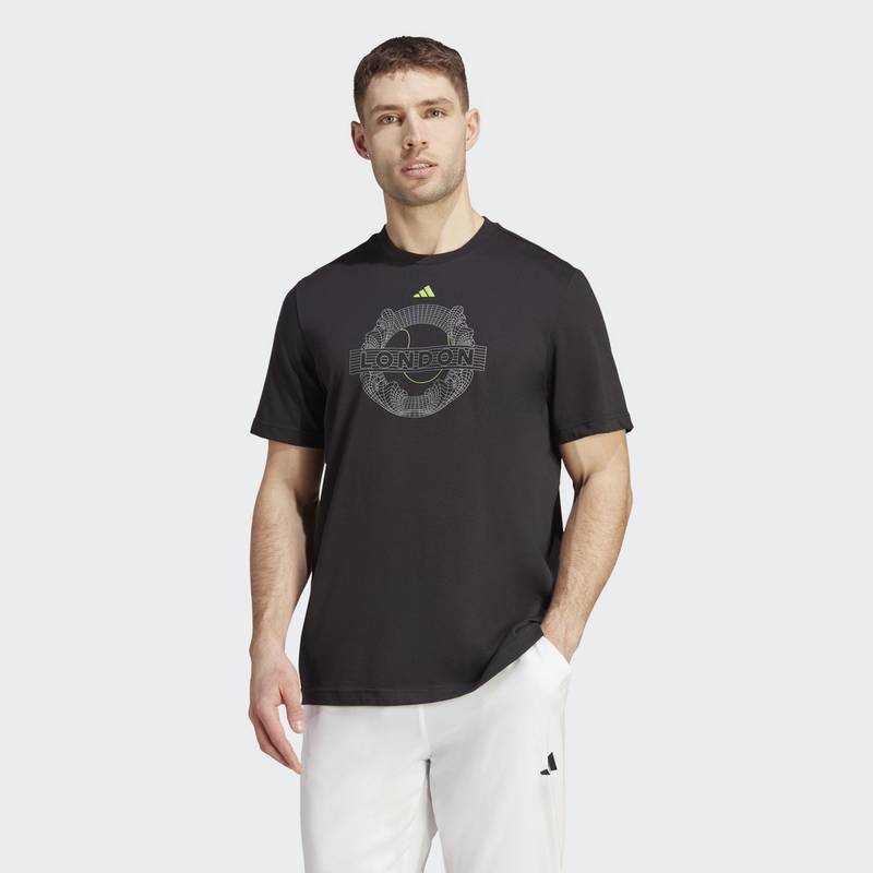 adidas AEROREADY Tennis Graphic T-Shirt T-Shirt Herren