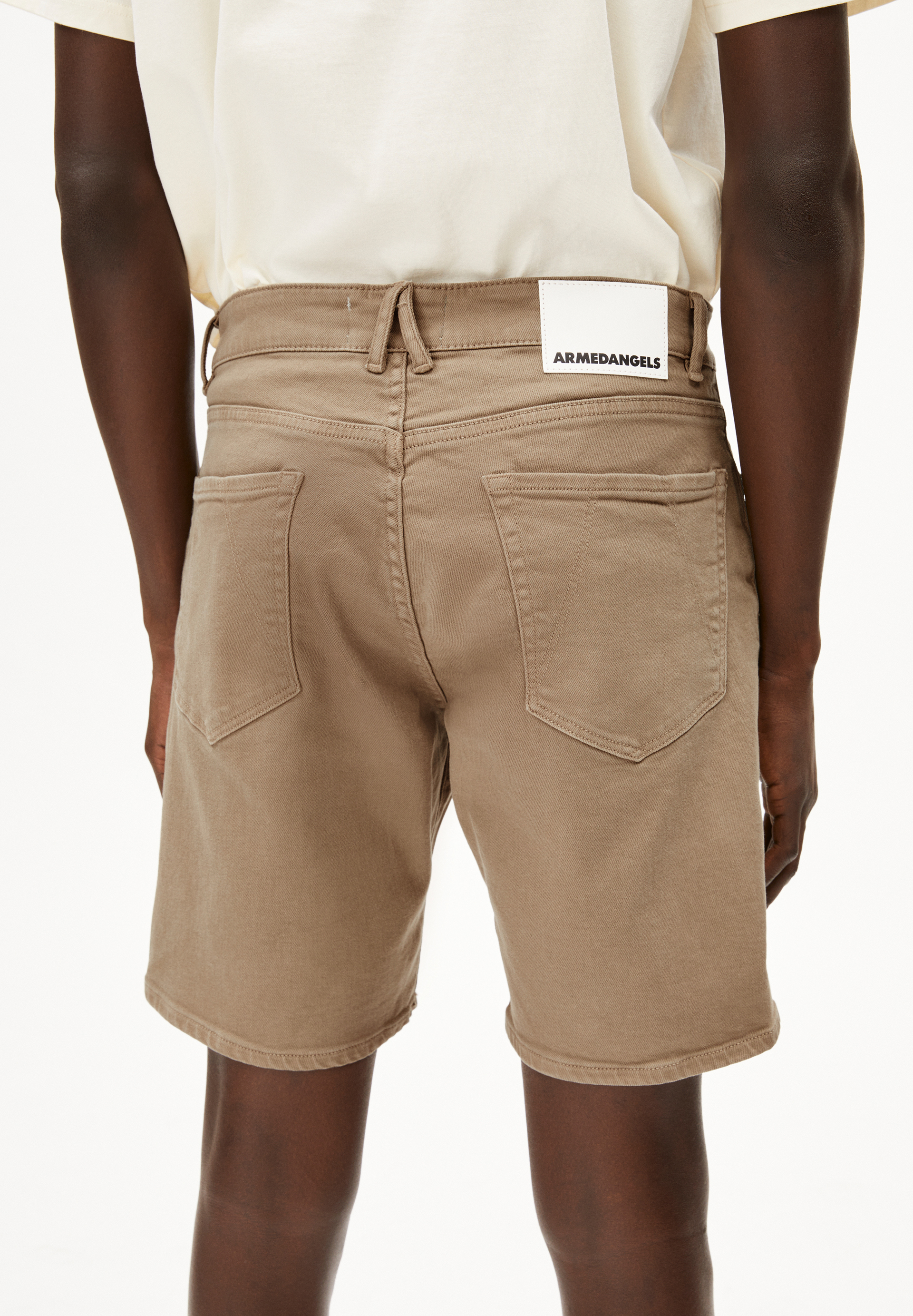 Jeans Shorts aus Bio-Baumwoll Mix