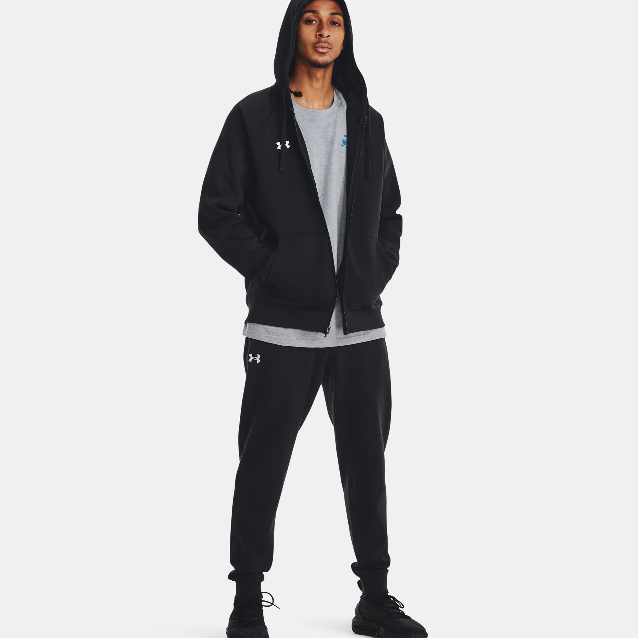 Rival Sweatjacke Herren - Schwarz