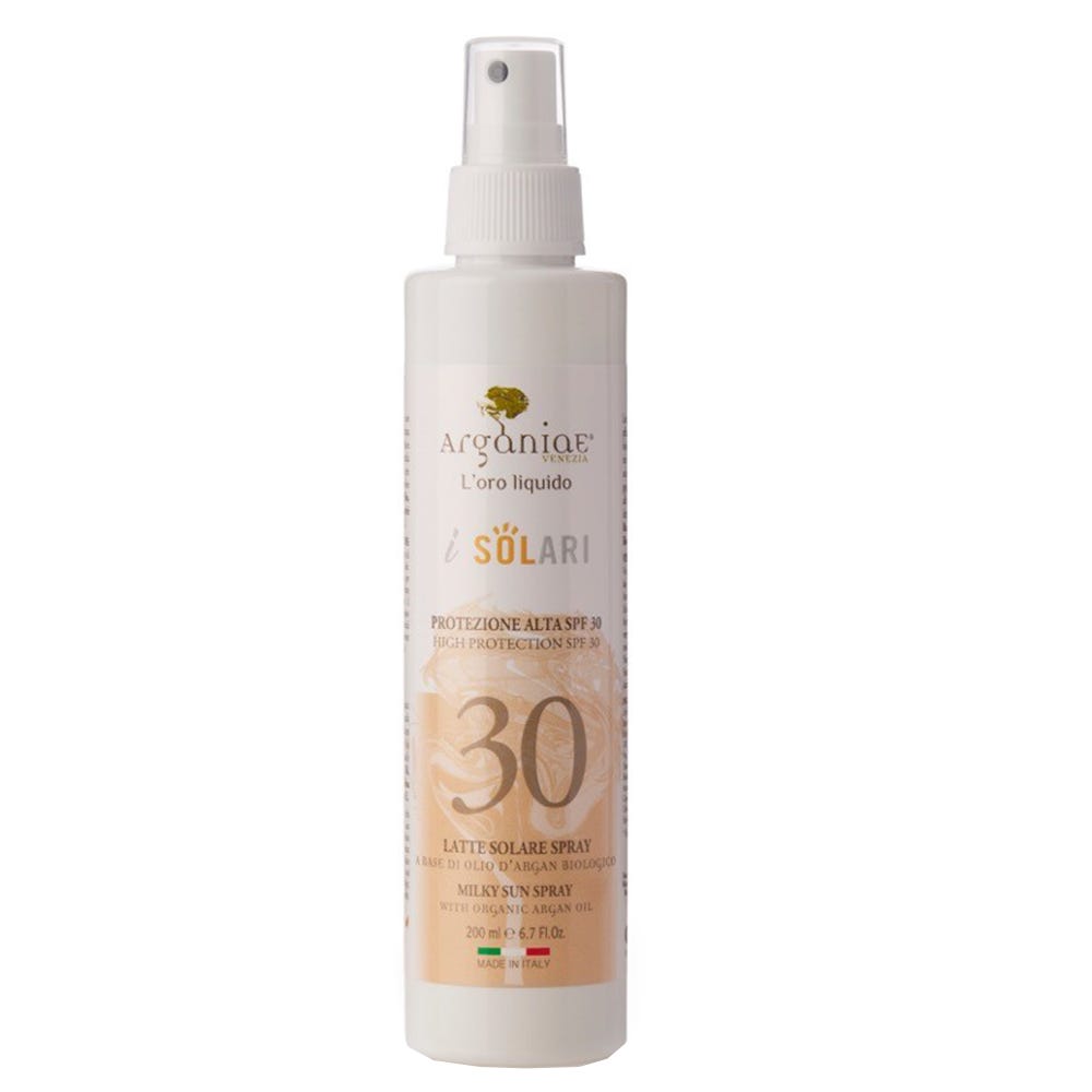 Arganiae Sonnenmilch mit hohem Schutz LSF 30 200 ml