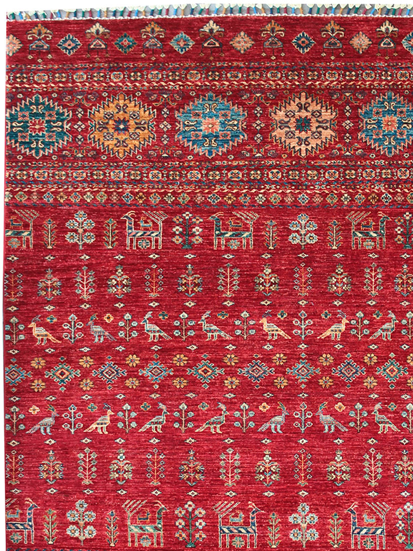Chobi Schal ca. 176 x 224 cm, Unikat / Einzelstück