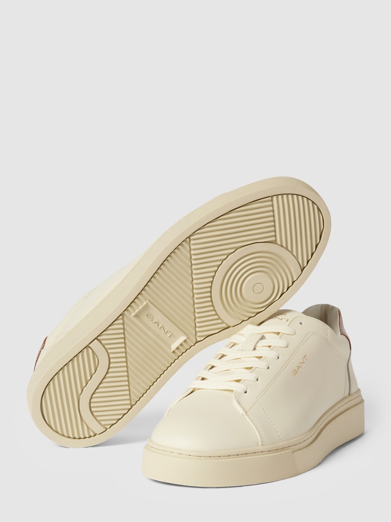 Sneaker mit Label-Detail Modell 'Julice' in beige