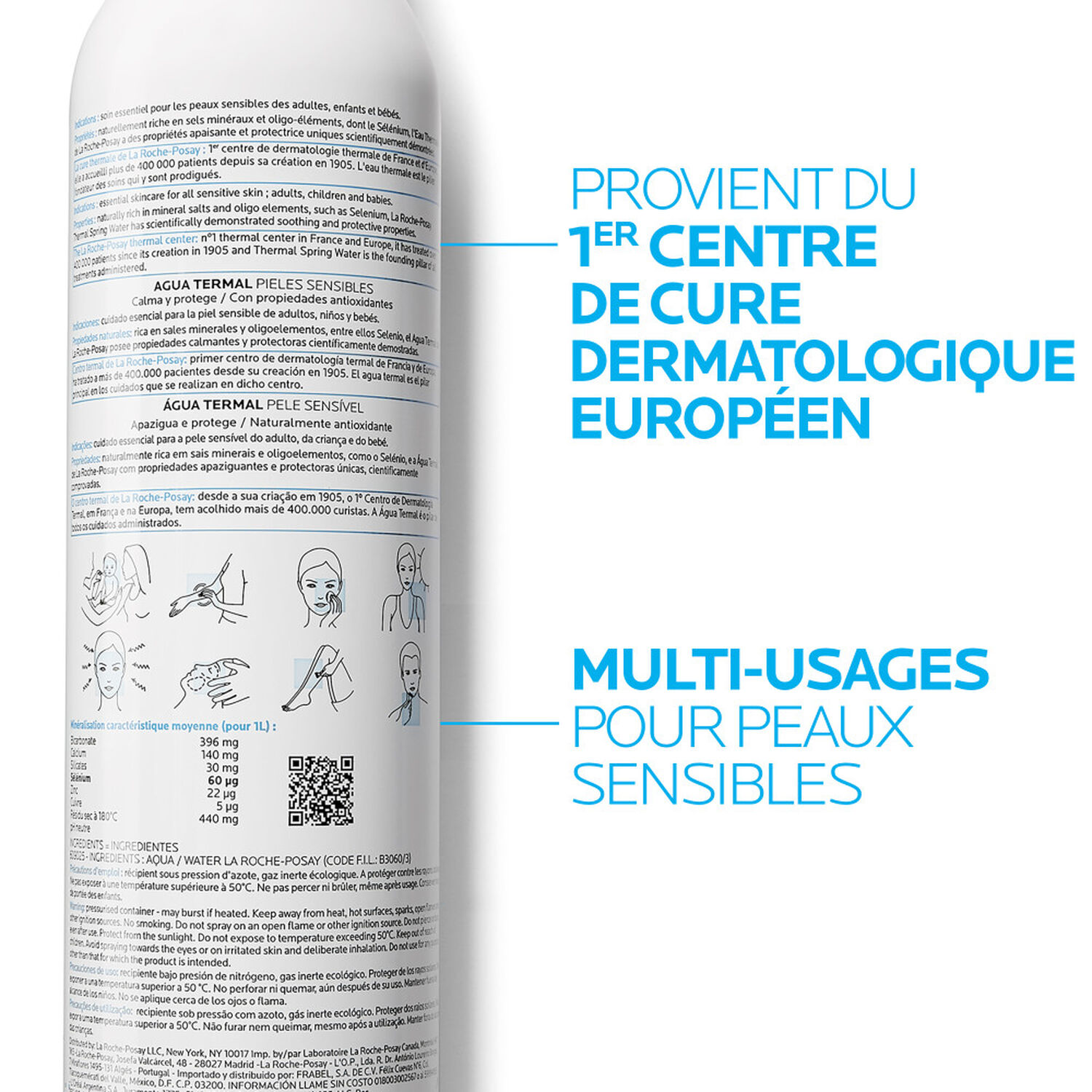 la roche-posay Eau Thermale Apaise & Protège