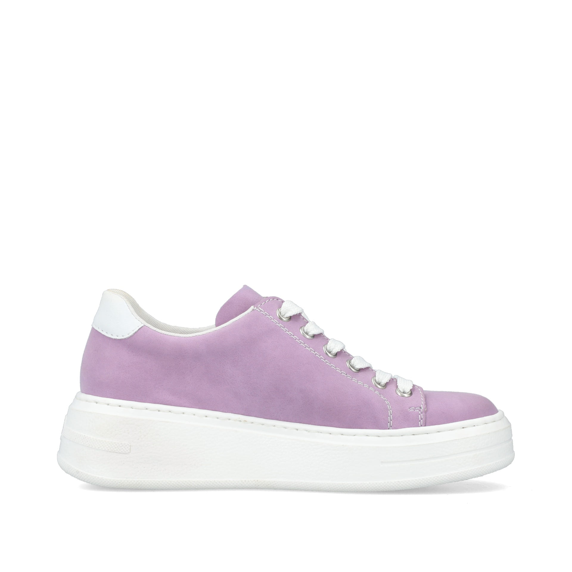 Rieker Damen Sneaker Low fliederfaben
