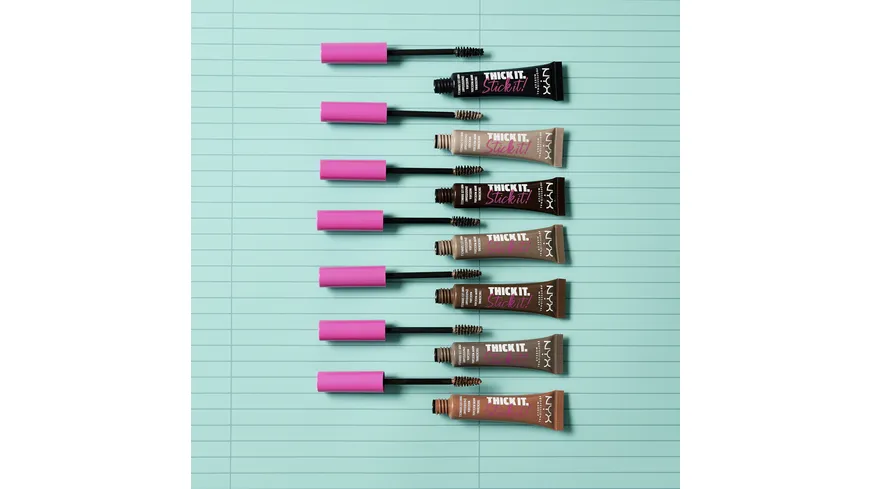 NYX PROFESSIONAL MAKEUP Brow Mascara Thick it Stick it! 7 ml 06 - Brunette