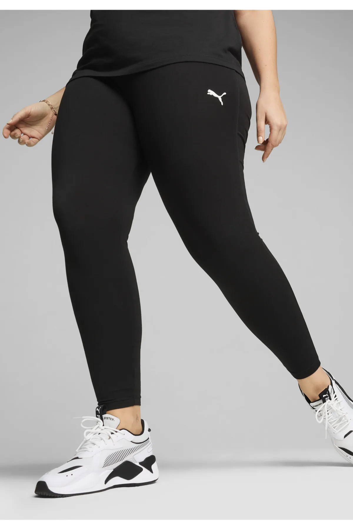 Puma  Sport-Leggings - Schwarz - Hoher Bund