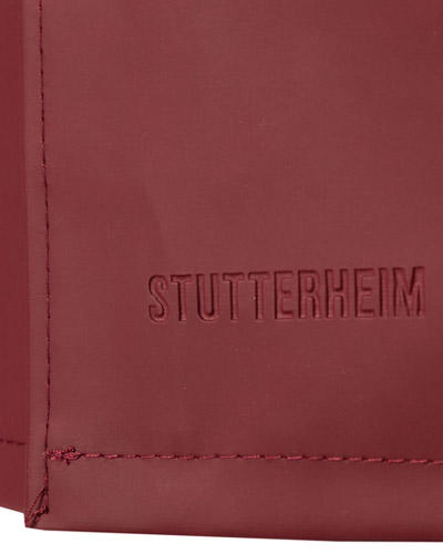 STUTTERHEIM, Regenmantel, PVC wasserdicht, bordeaux