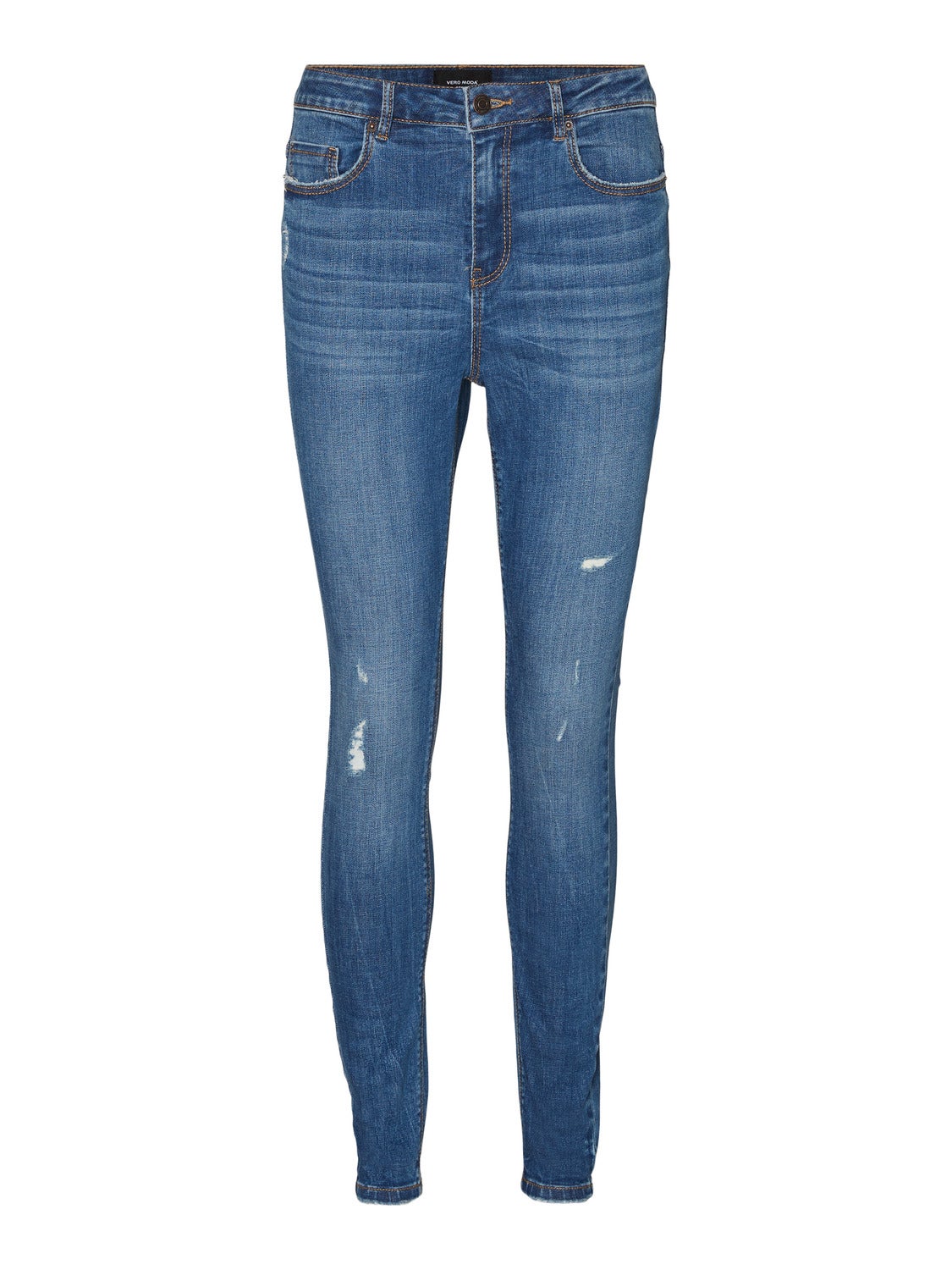 VMSOPHIA Hohe Taille Skinny Fit Jeans