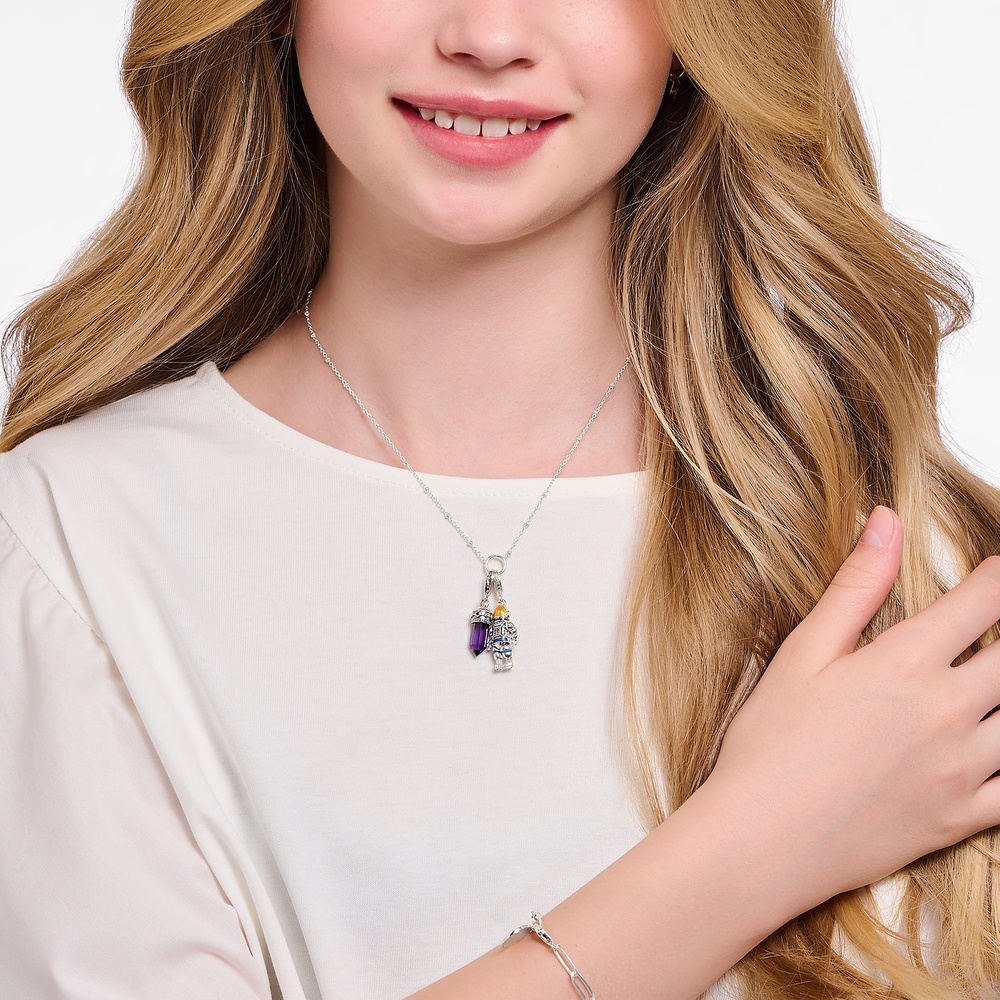 Thomas Sabo Chaînette Argent, Émail collier