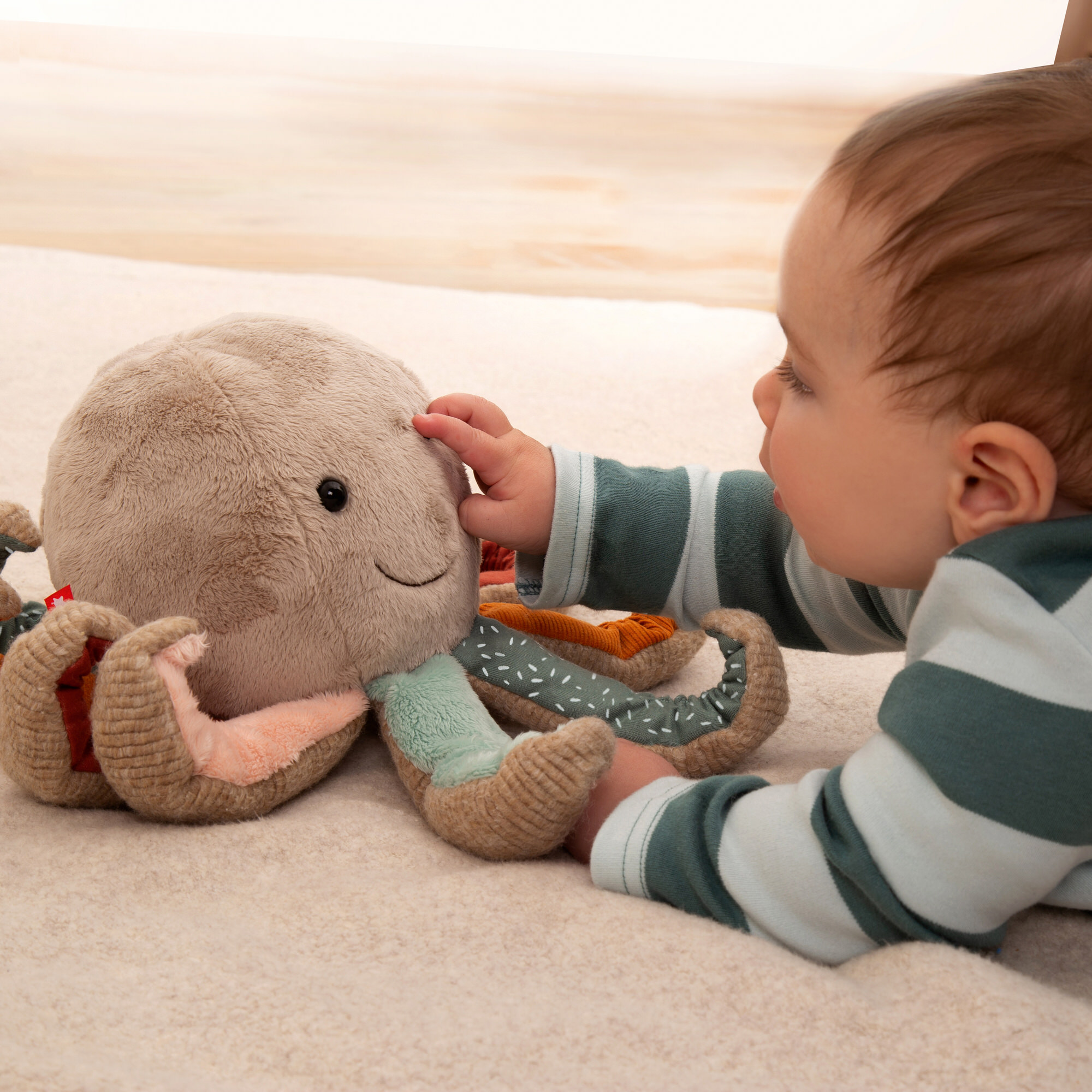 Kuscheltier Octopus, Patchwork Sweety