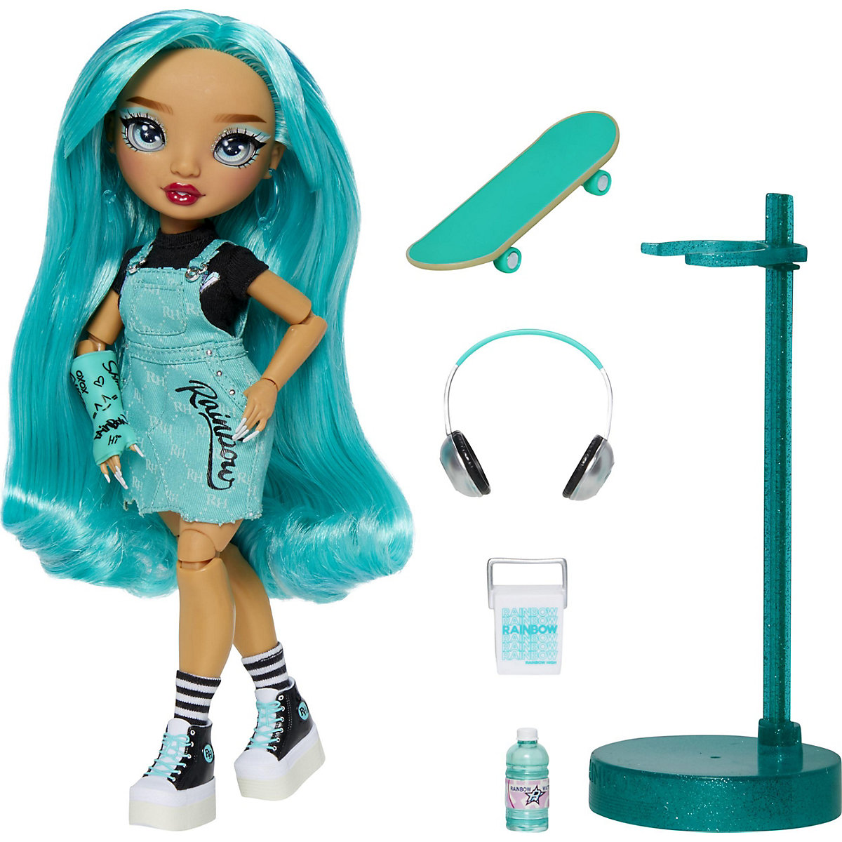 Rainbow High New Friends Fashion Doll- Blu Brooks (Teal)