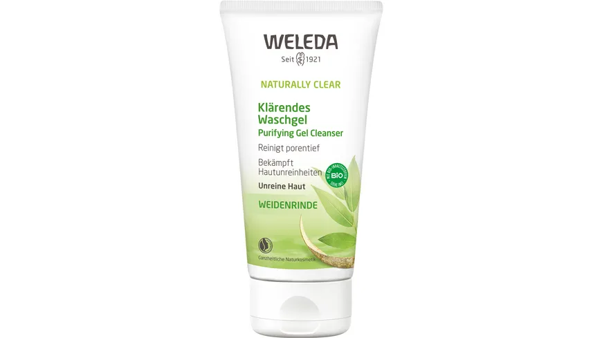 WELEDA WEIDENRINDE NATURALLY CLEAR Klärendes Waschgel 100 ml