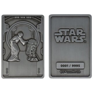 Star Wars Iconic Scene Collection Metallbarren My Only Hope Limited Edition