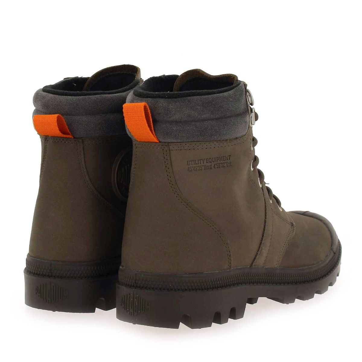 Palladium  PALLABROUSSE SC WATERPROOF+ - Marron Gris