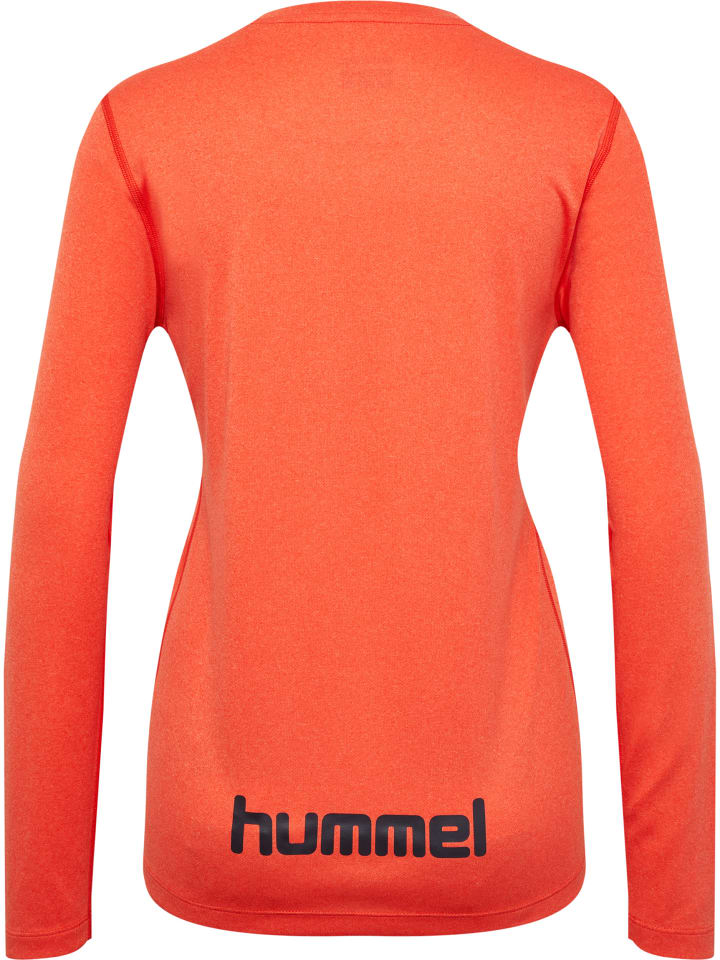 Hummel Hummel T-Shirt Hmlsprint Damen in SPICY ORANGE MELANGE günstig kaufen