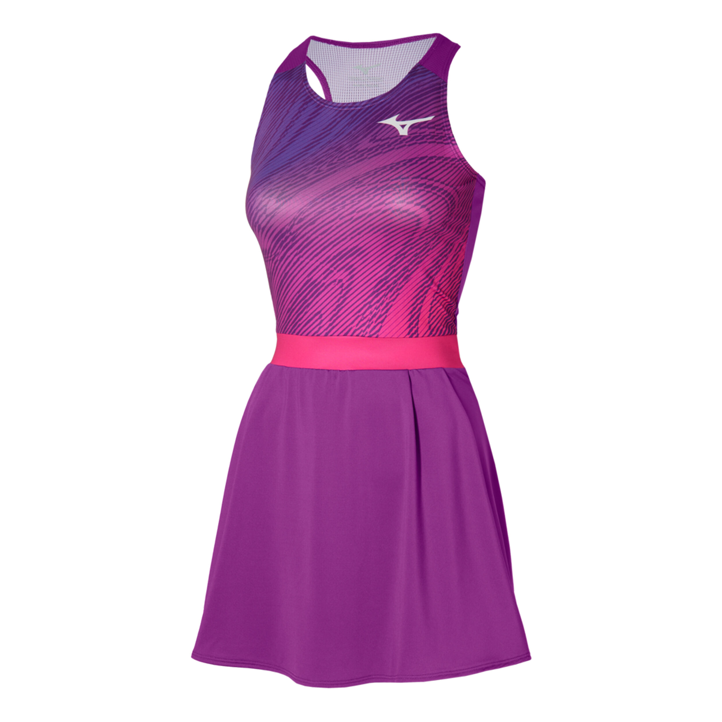 Charge Printed Kleid Damen - Lila