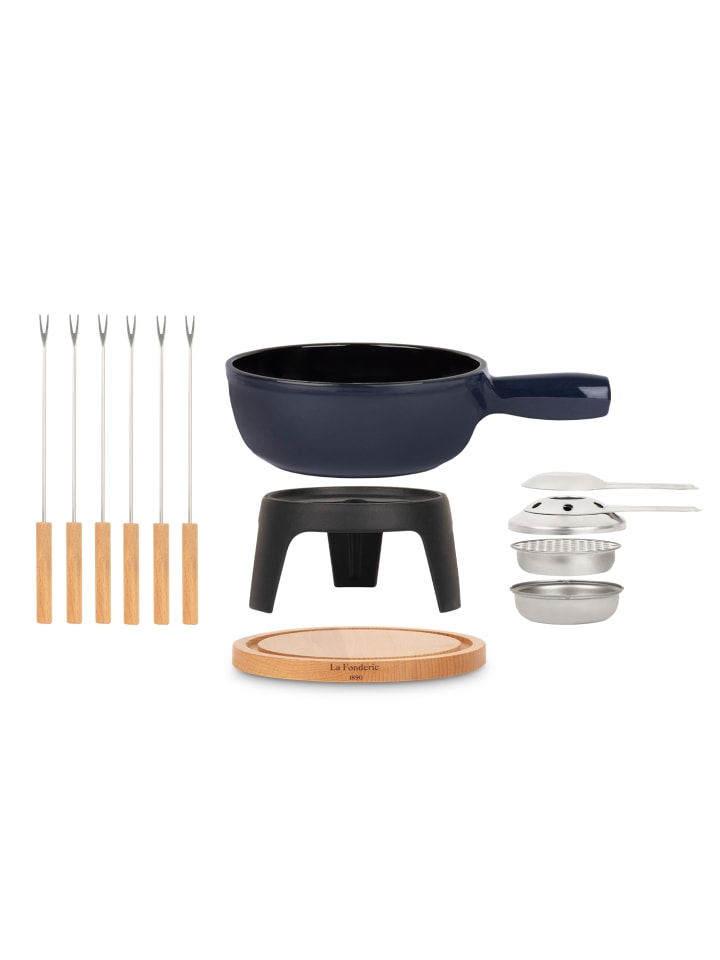 HKoenig Fondue-Gerät MONT JOUX Dunkelblau günstig kaufen onesize